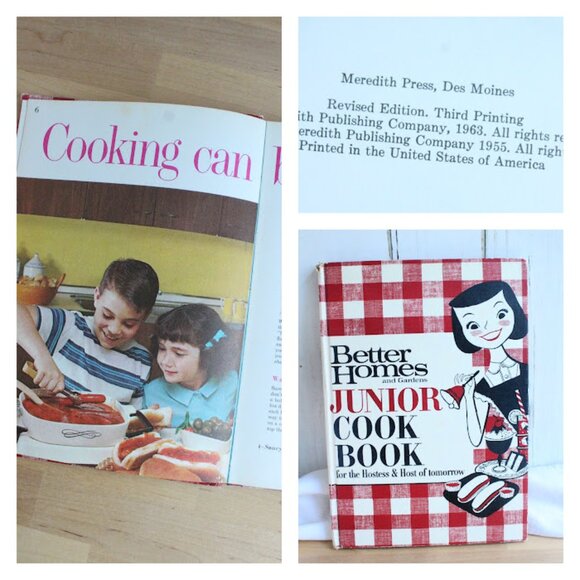 Vintage Better Homes and Gardens Junior Cookbook - Picture 2 of 2